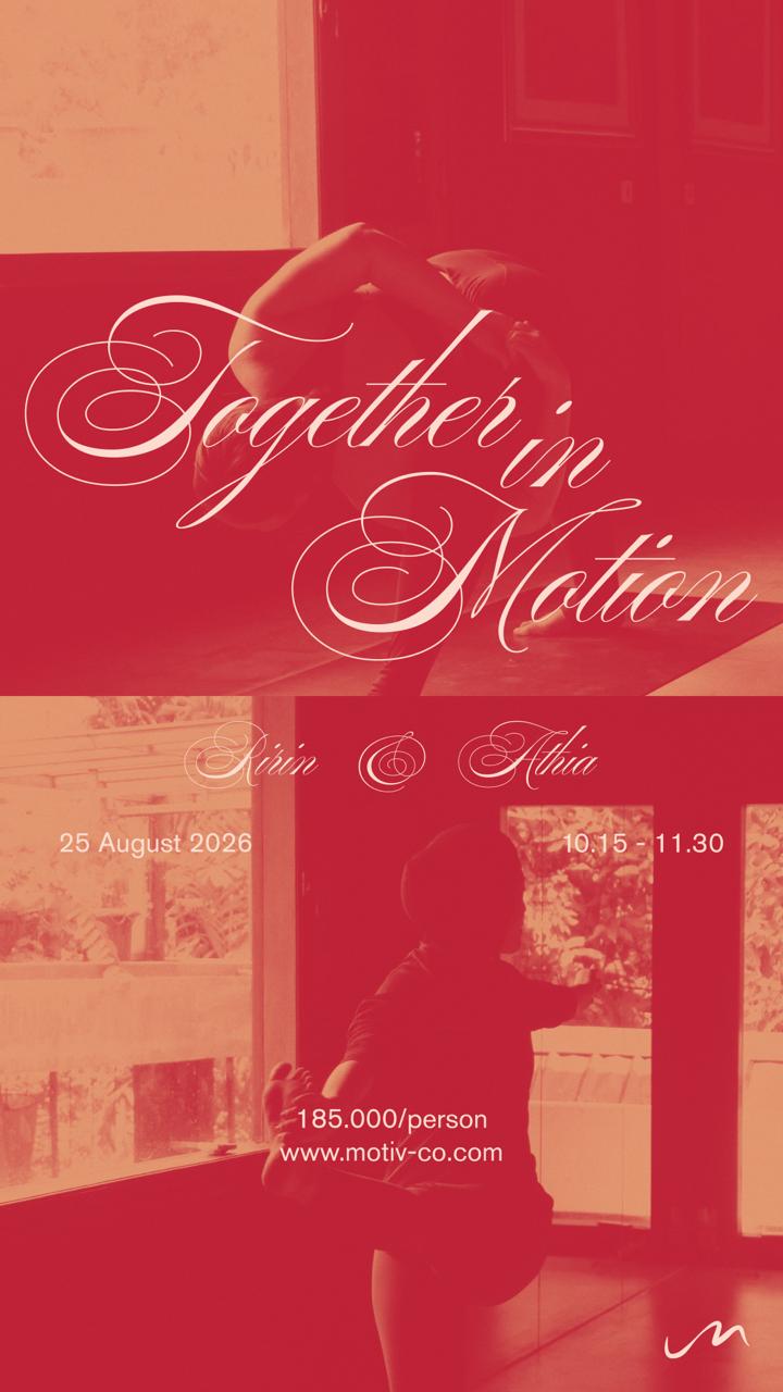 Together in Motion (Vinyasa) with Ririn & Athia